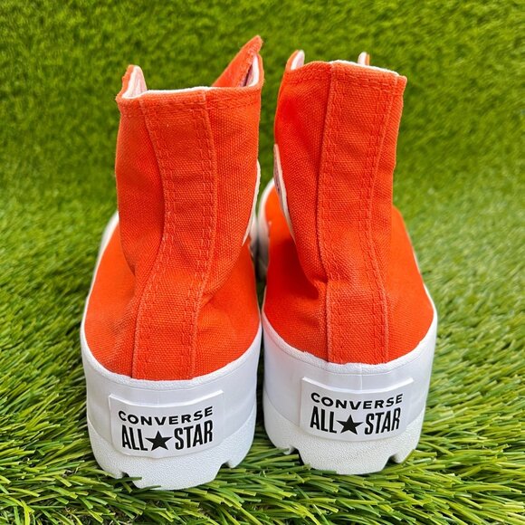 Converse Chuck Taylor All Star Lugged Hi Womens Size 7.5 Athletic Shoes Sneakers - Picture 6 of 10